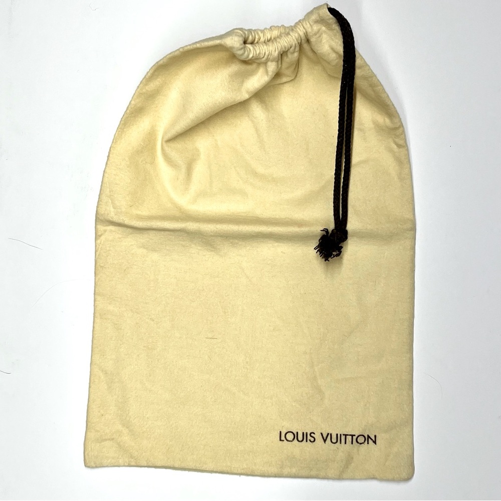 Authentic Louis Vuitton dust bag/cover drawstring 10x16 inches Great Condition!